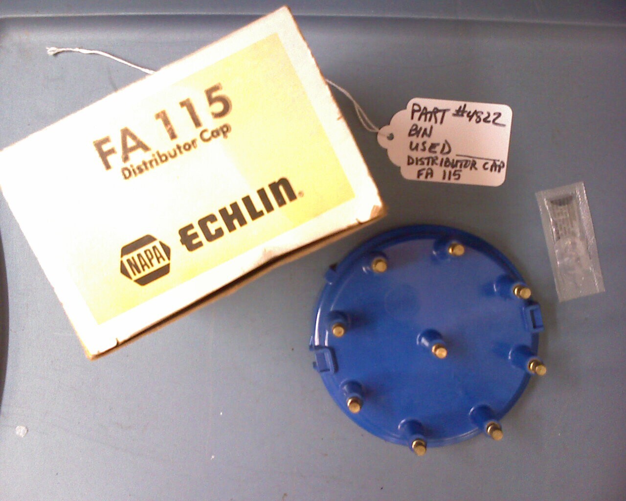 NAPA Echlin FA 115 Distributor Rotor Cap - 8 Cylinder