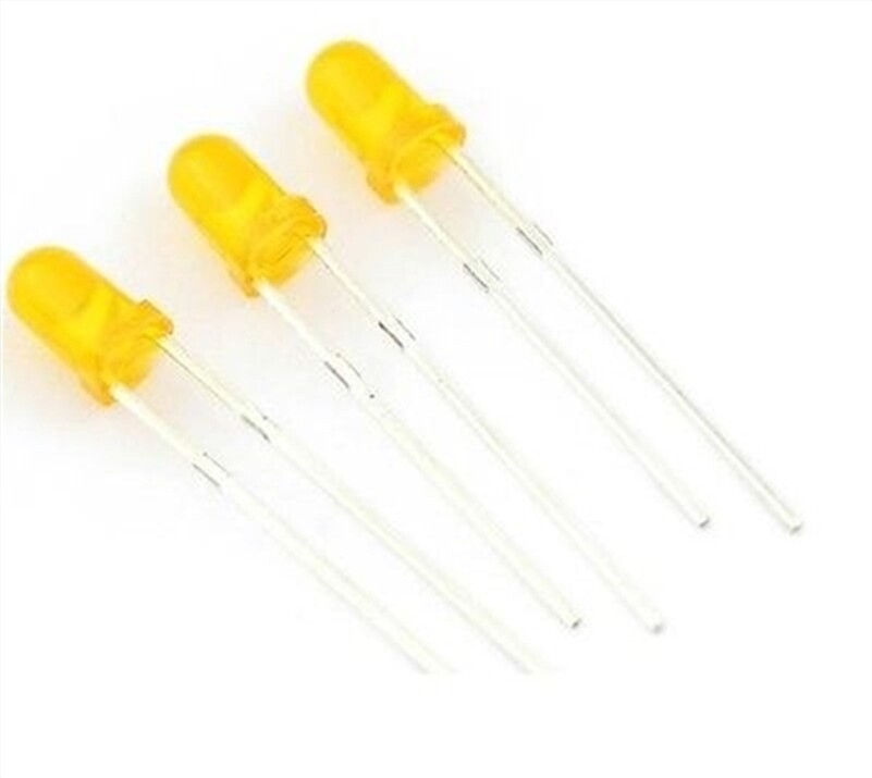 300Pcs Led 3Mm Orange ko