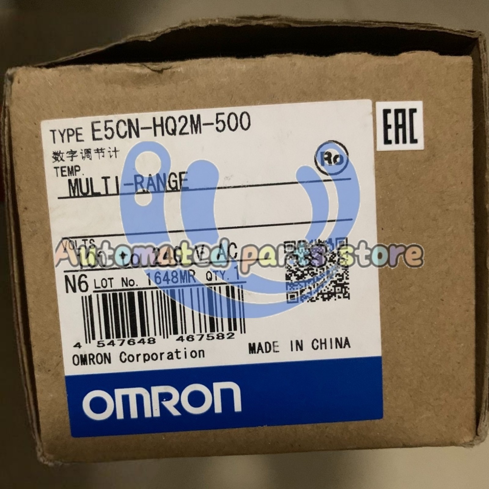 1PCS Omron E5CN-HQ2M-500 100-240VAC Temperature Controller Sealed