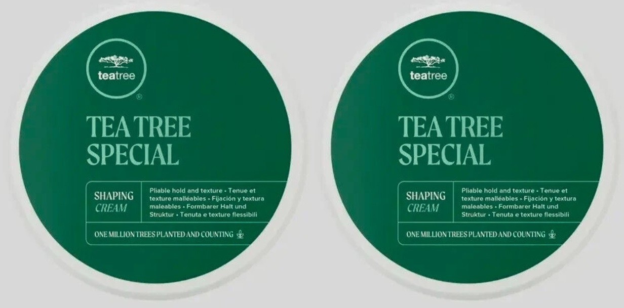 Paul Mitchell Tea Tree Special Shaping Cream 3 Oz, Pak of 2 Jars, Factory Sealed