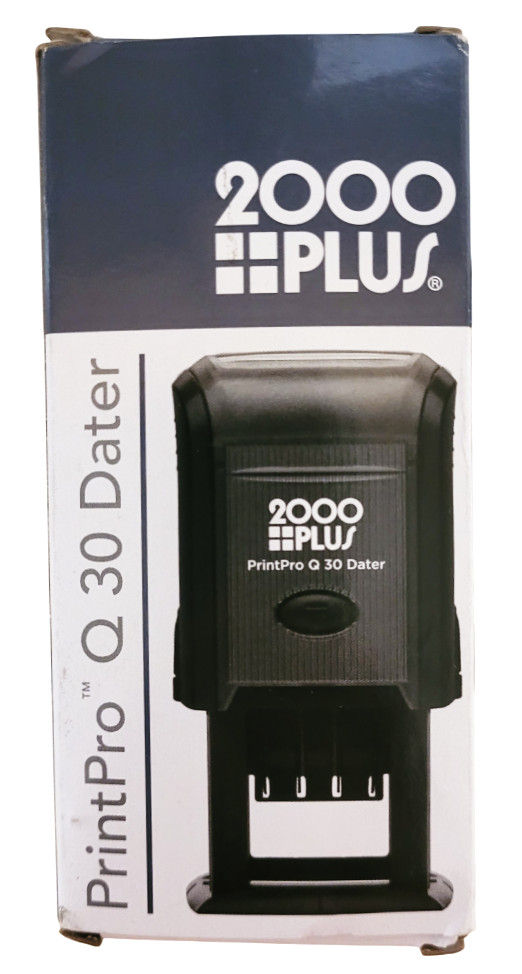 2000 Plus PrintPro Q 30 Q30 Dater Black
