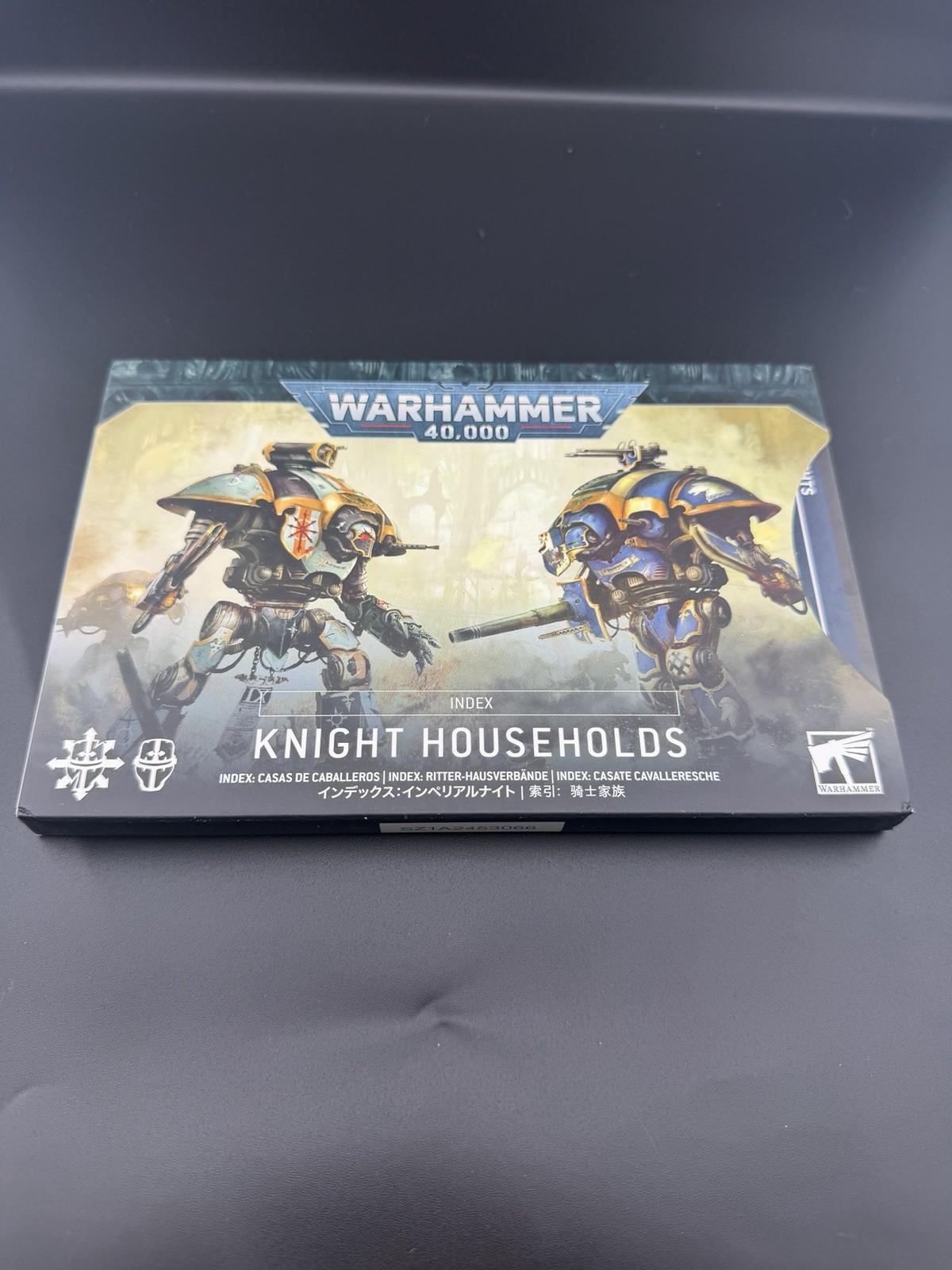 Warhammer 40K Knight households Data sheets 10th Edition