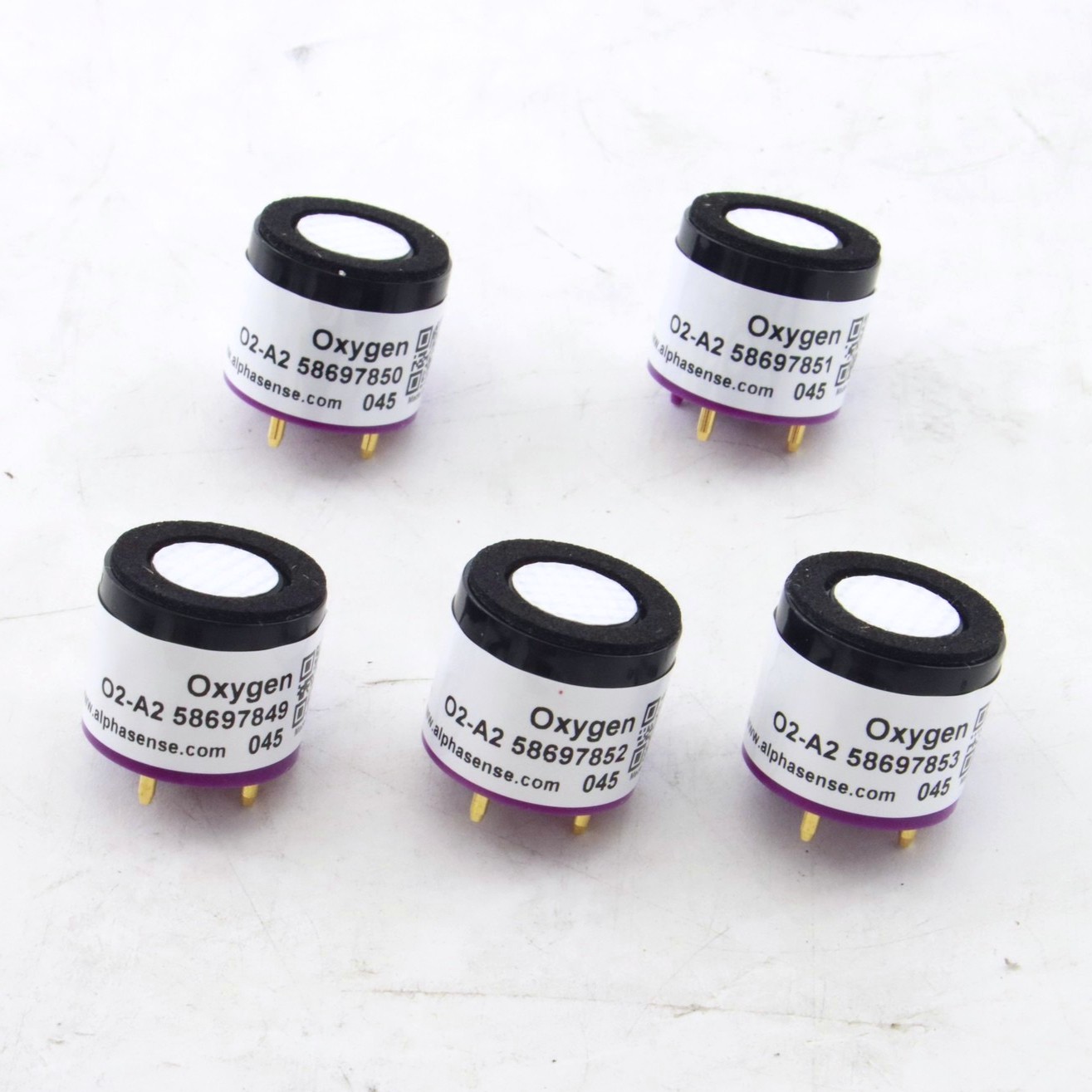 NEW 5PCS For BW Tech Gas Alert MicroClip XT Alphasense O2-A2 02-A2 Oxygen Sensor