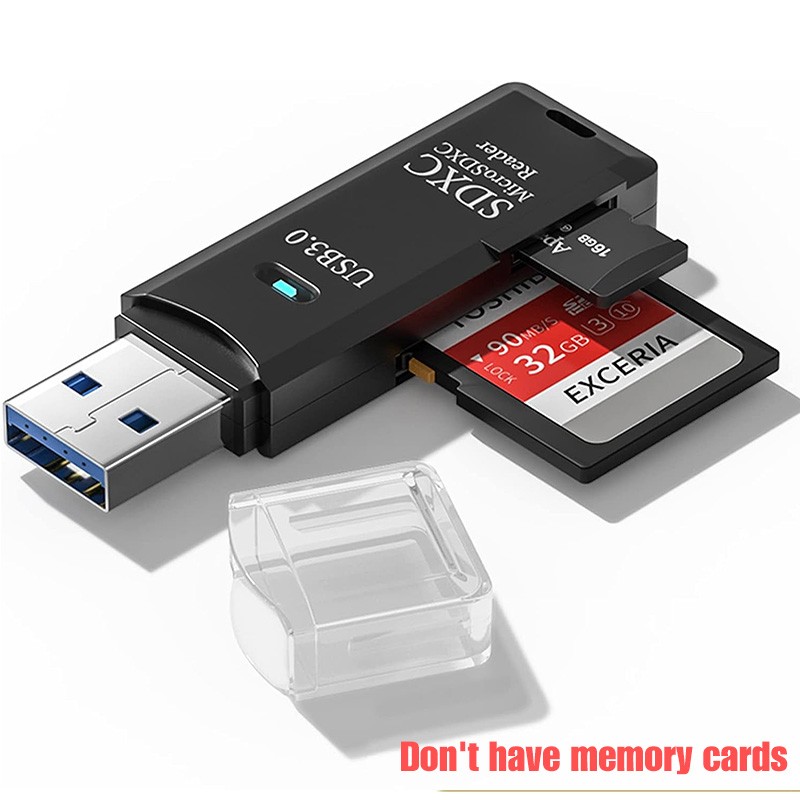USB 3.0 Micro SD SDHC TF Card Reader Memory Adapter for PC Laptop Camera lot