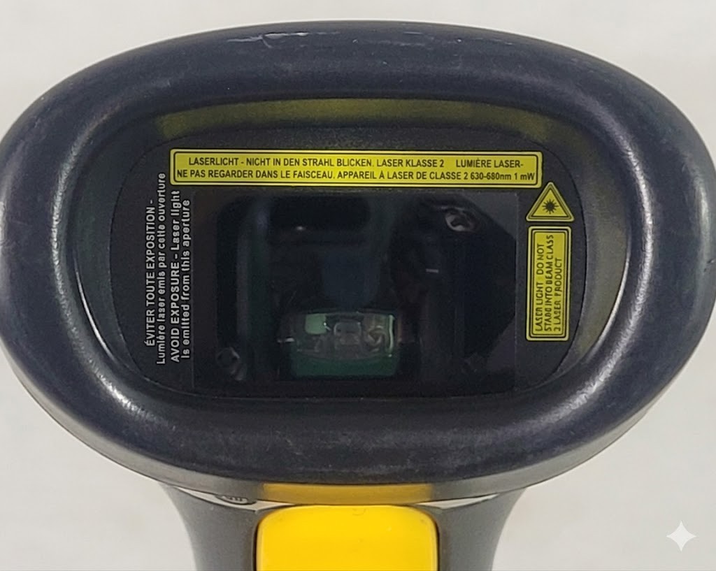 Symbol LS2208 USB Barcode Scanner POS Laser Reader w Cable Tested