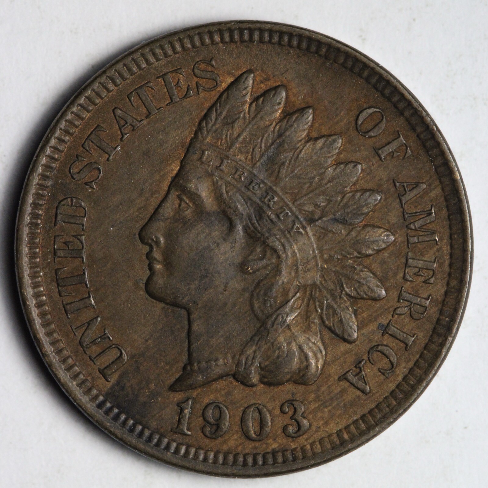 1903 Indian Head Cent Penny UNC *UNCIRCULATED* MS E237 RIH