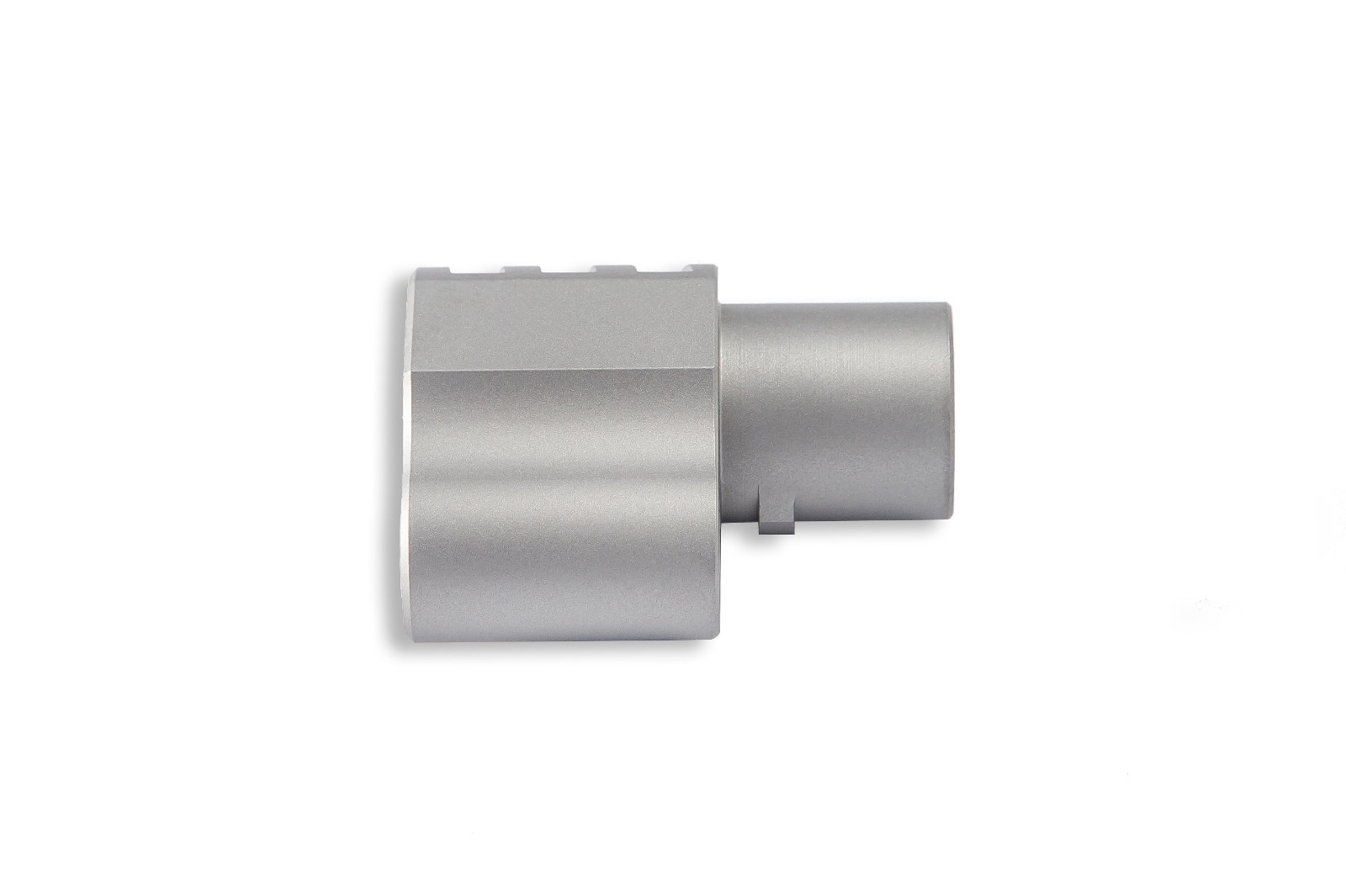1911 .45 acp Mil-Spec muzzle brake SATIN PREDATOR compensator + FREE SPRING PLUG