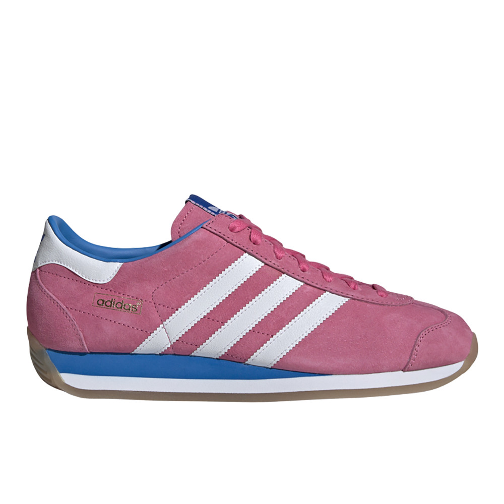 adidas Country Japan Lace Up  Mens Pink, White Sneakers Casual Shoes IG4521-A