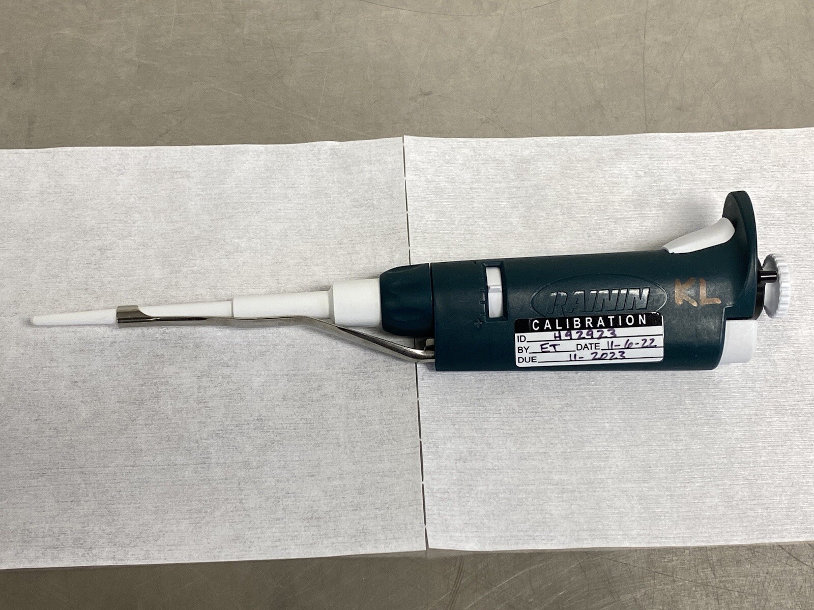 Rainin Pipet Plus Single Channel Pipet RL20 2-20ul Pre-owned Tested Warranty