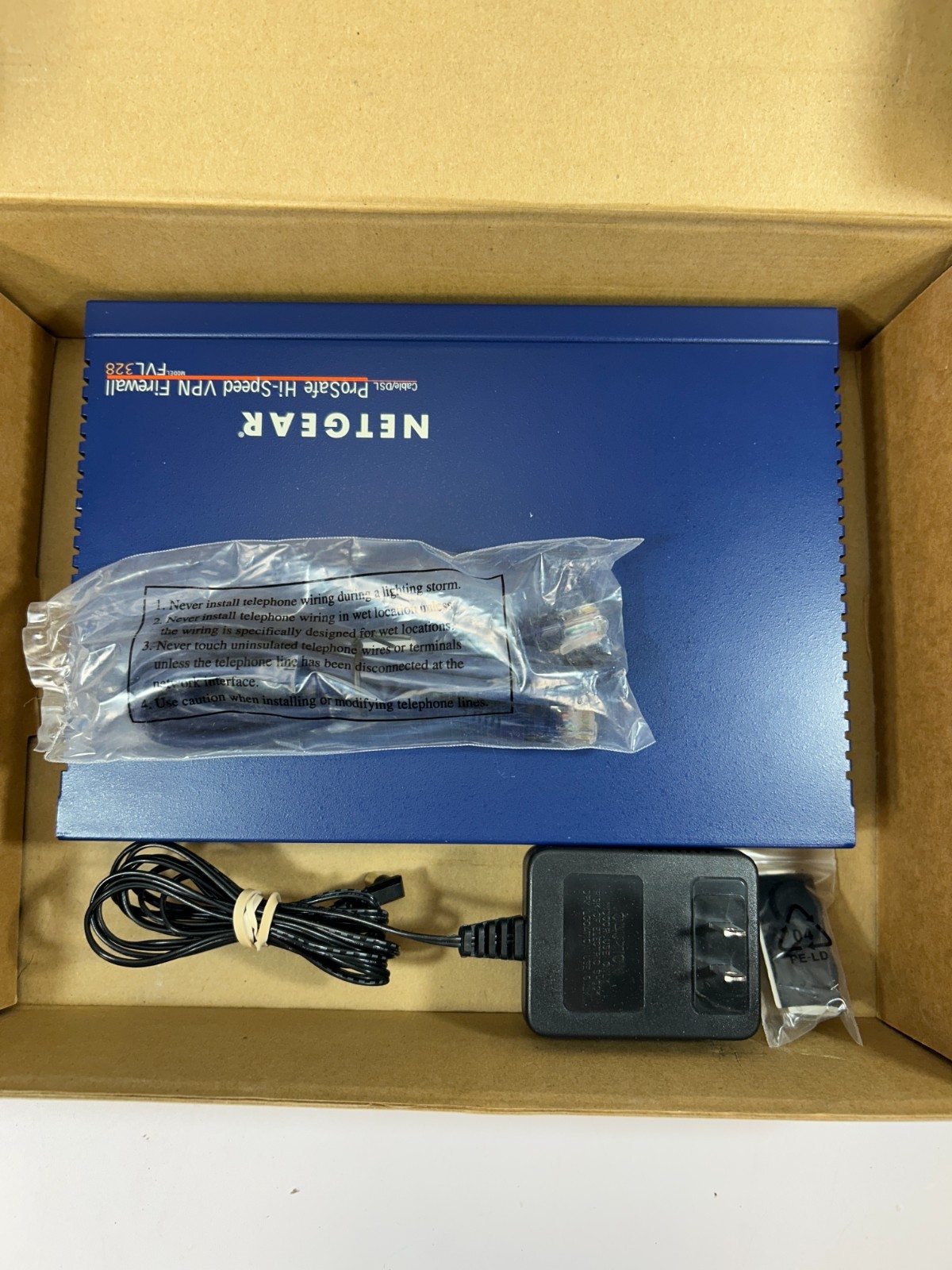 Netgear Prosafe FVL328 Network VPN Firewall Router w/ Ethernet