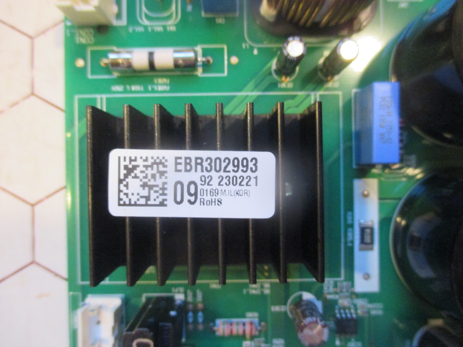 1 OEM LG Refrigerator Control Board EBR30299309