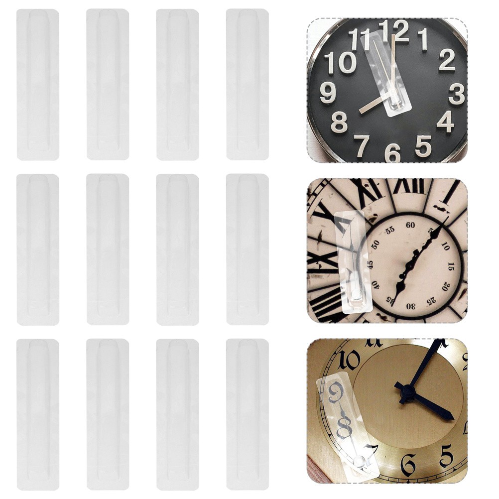 20 Pcs Plastic Clock Pointers Protector Hands Protective Part Cover