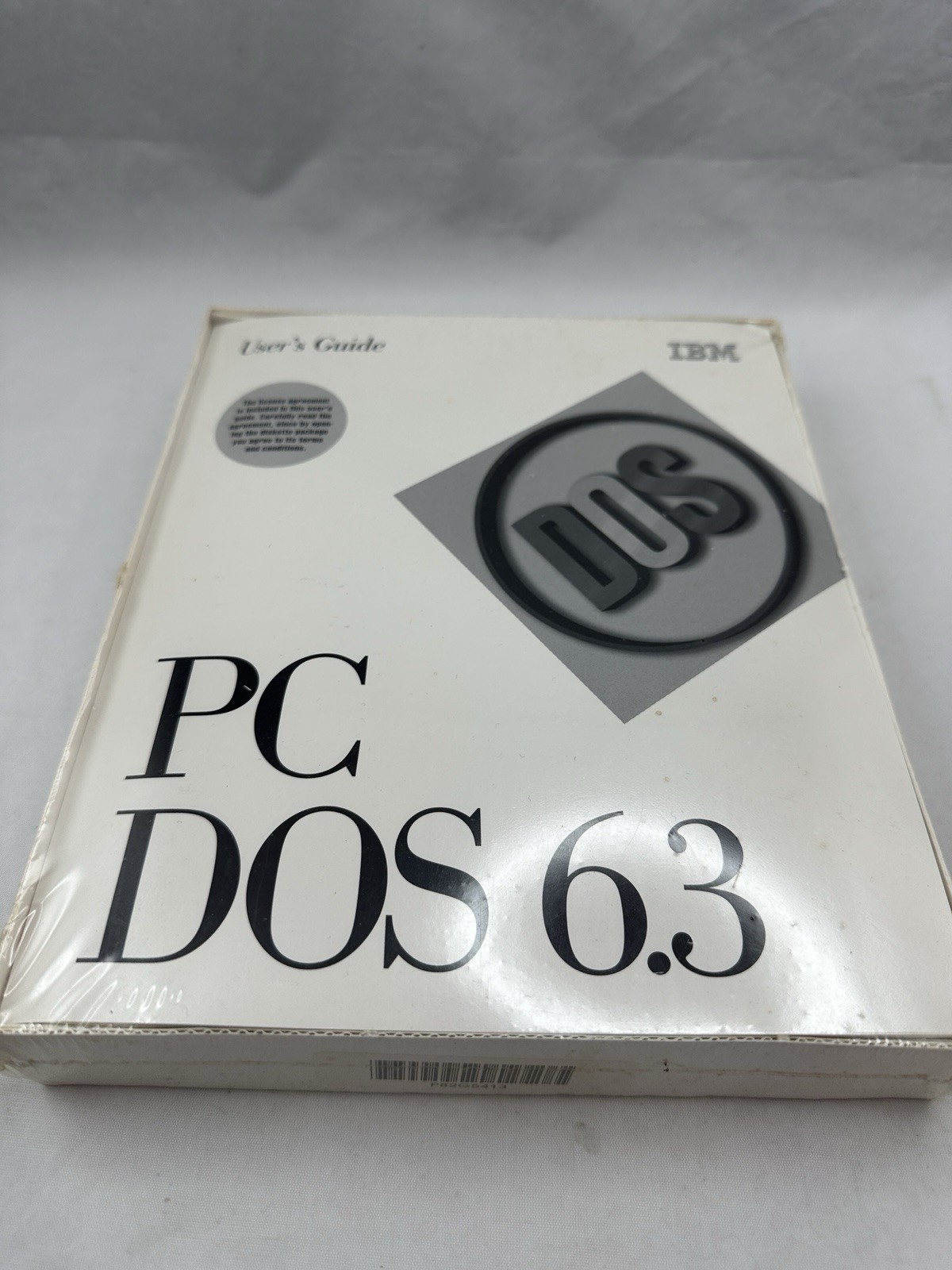 Vintage IBM PC DOS 6.3 User's Guide New Sealed