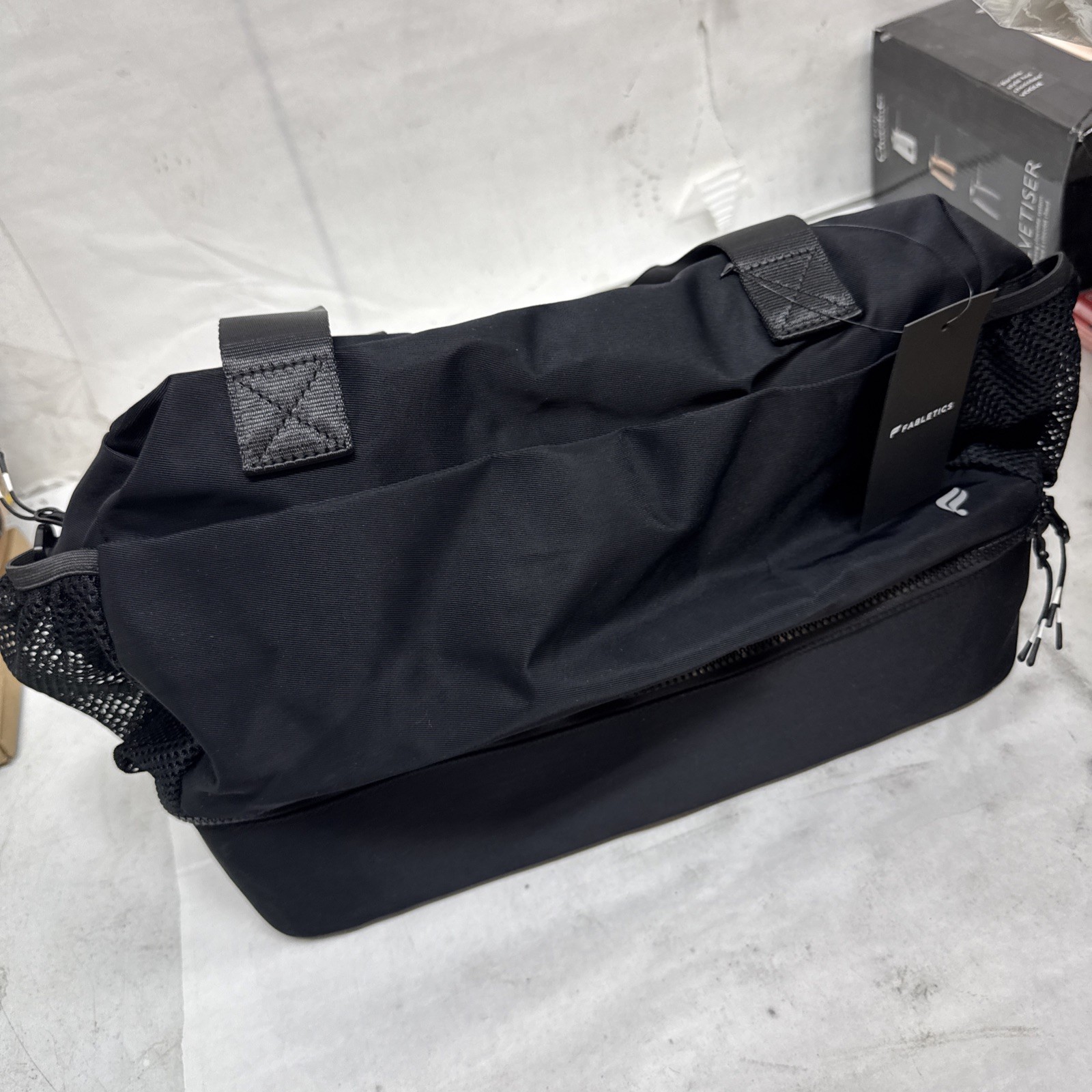 NEW Fabletics The Essential Gym Bag - Black