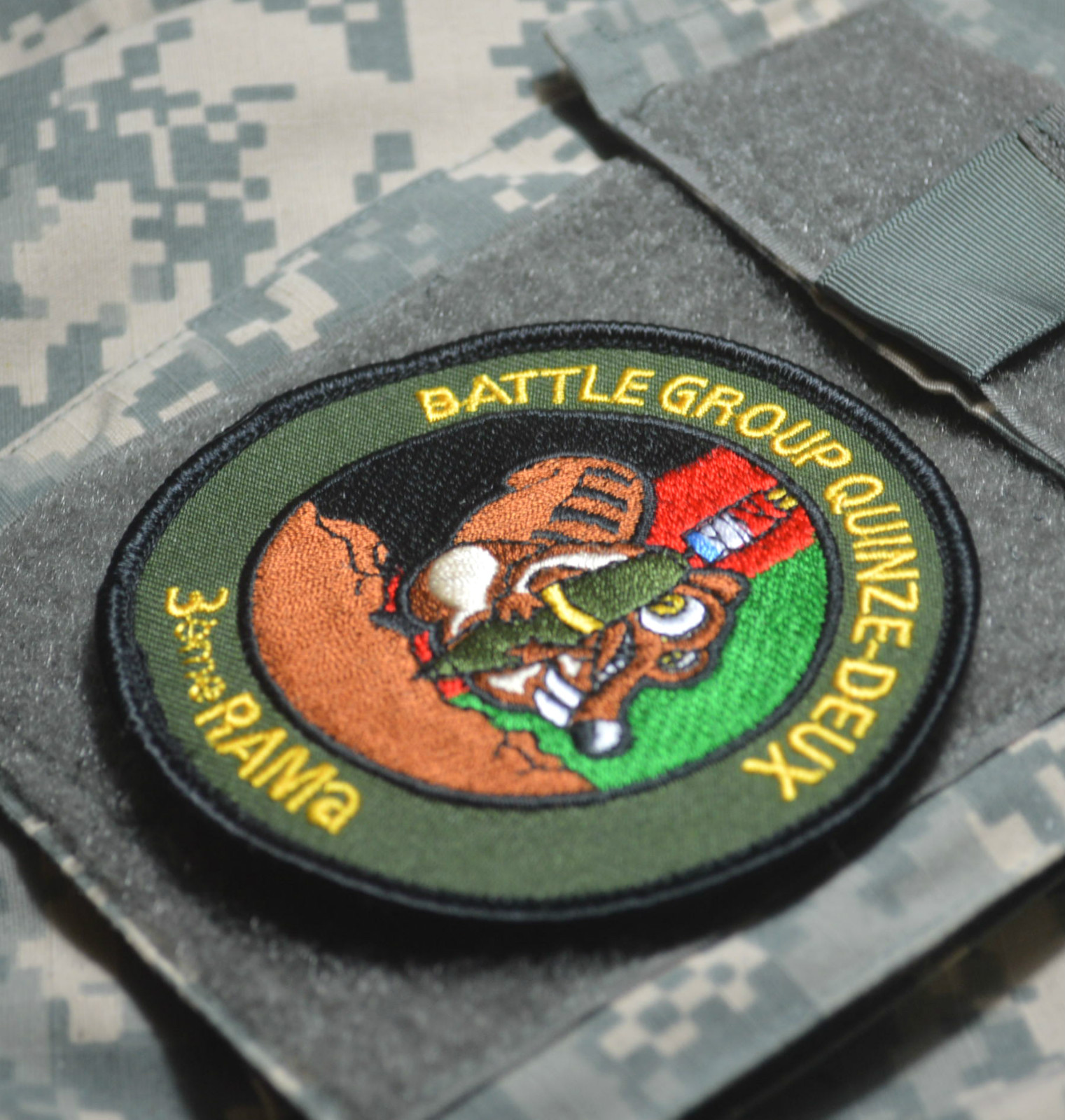 KANDAHAR AFGHANISTAN JSOC COMBINED JOINT TASK FORCE JTF velkrö INSIGNIA: PALADIN