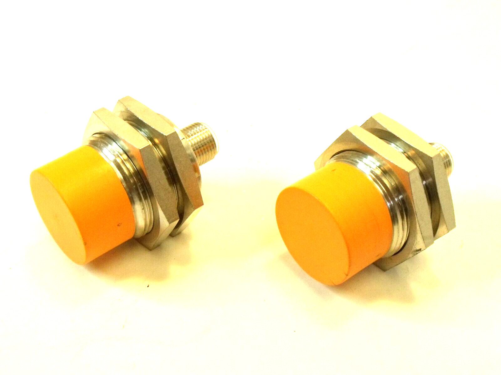 (2) New IFM IIS205 Model IIB3022-BPKG/US-104 Inductive Sensors:  Sn=22 mm