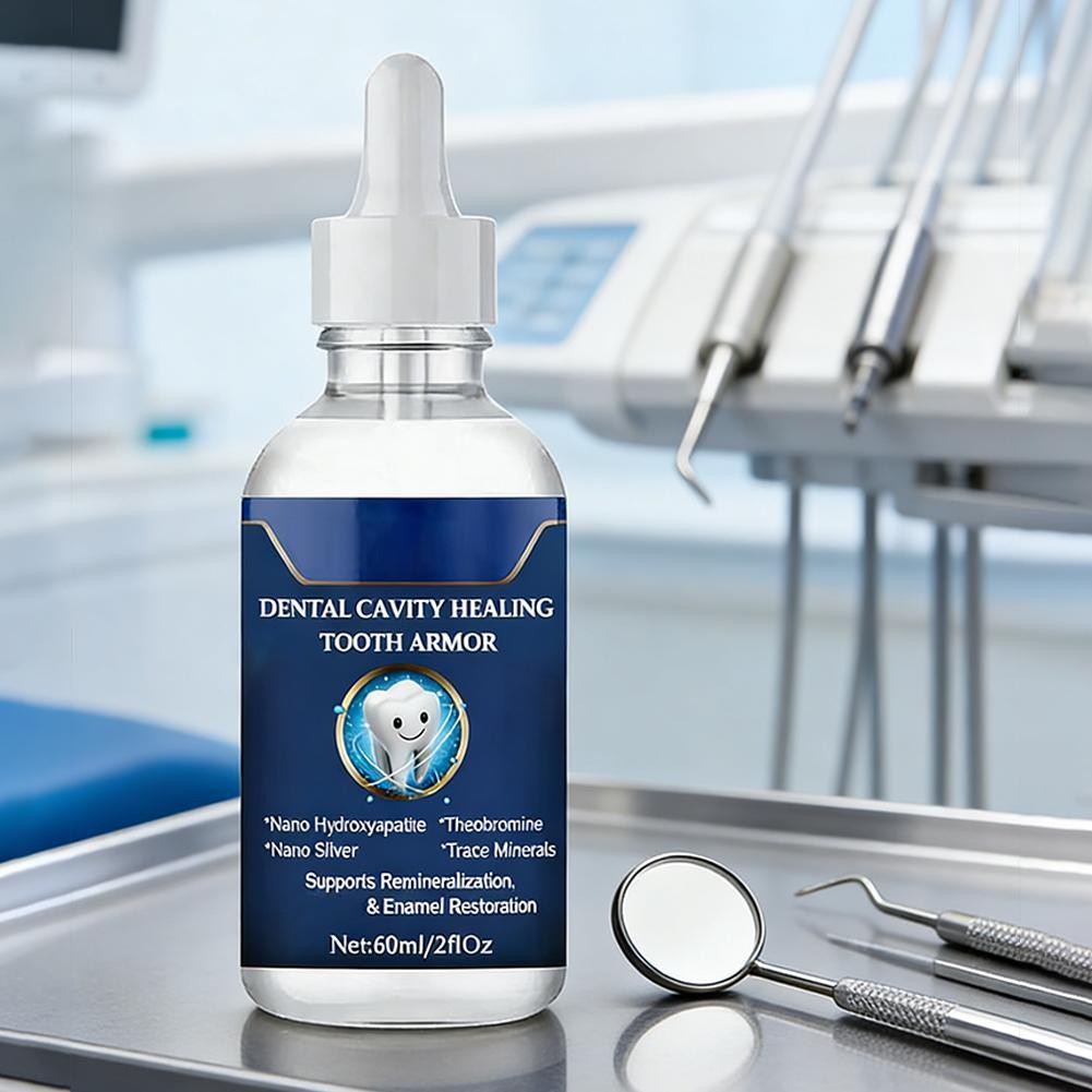 Fluoride-free Enamel Care Serum, Dental Cavity Healing Tooth Armor STOCK IN R1Z4
