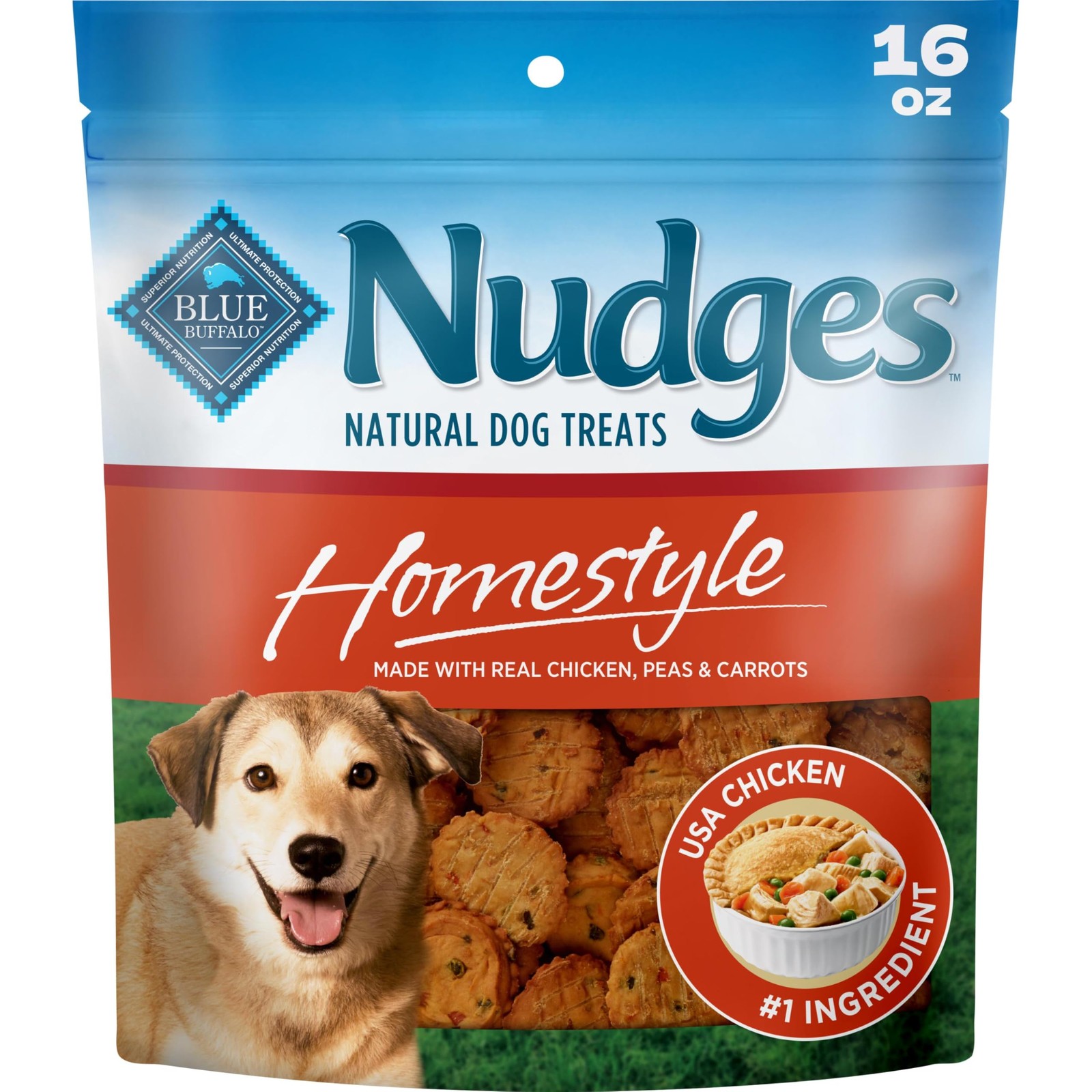 Blue Buffalo Nudges Grillers Natural Dog Treats