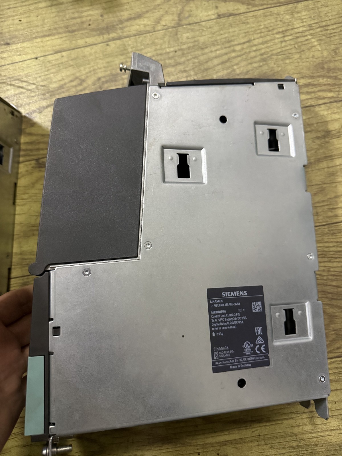 SIEMENS SINAMICS 6SL3040-1MA01-0AA0 CONTROL UNIT CU320-2PN