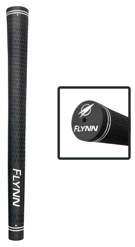 FLYNN  Junior Tour Black golf grips Velvet / fits all junior clubs