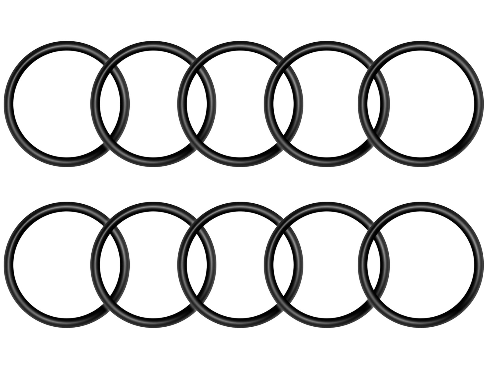 HASMX 10 Pack Piston O-Rings for Hitachi Replaces Part Numbers: 877-368,...