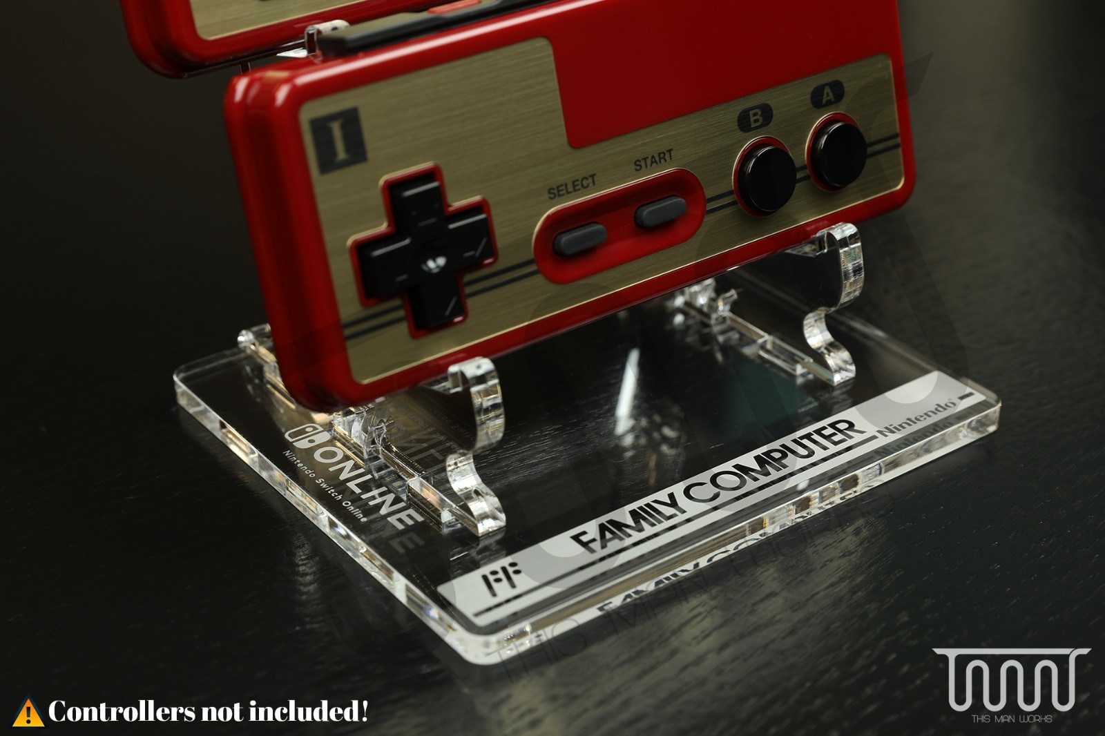 Acrylic Display Stand for Famicom Nintendo Switch Online NSO Controller