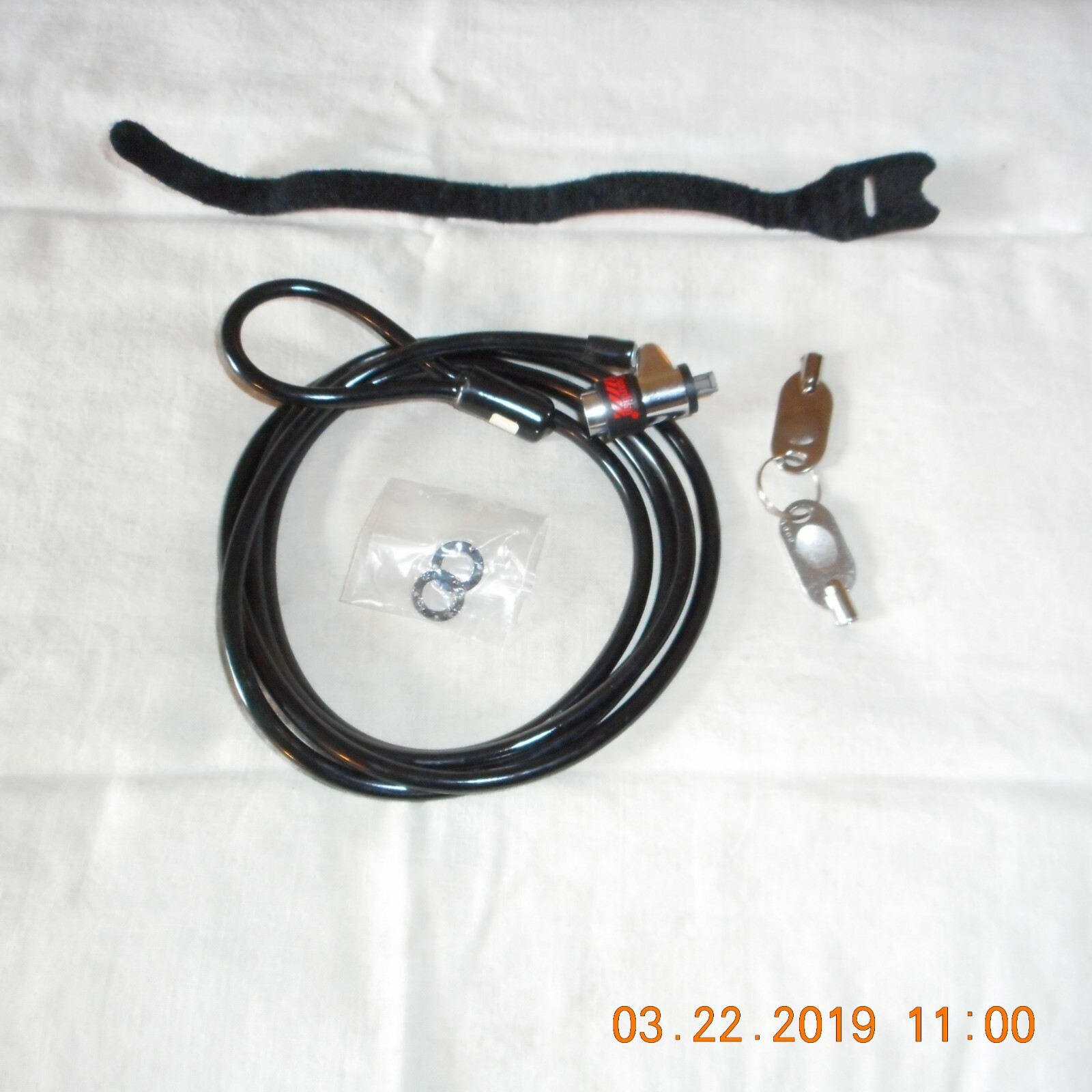 PC GUARDIAN EZOLUTION ADVANTAGE CLASIC TWO KEY SECURITY CABLE LOCK