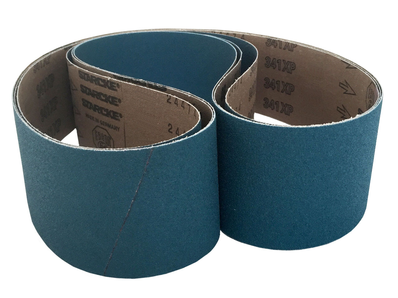 Sanding Belts 4 X 54 Zirconia Cloth Sander Belts (3 Pack, 100 Grit)