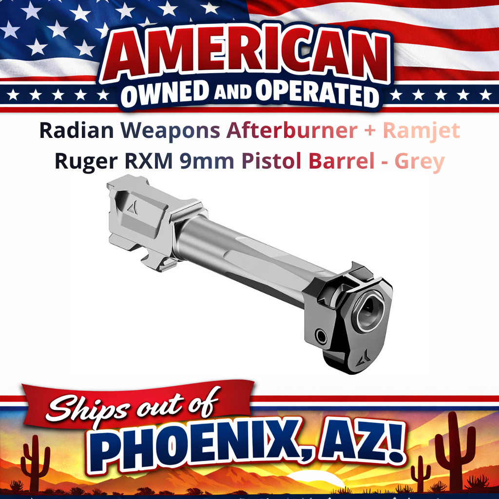 Radian Ruger RXM RAMJET Barrel + AFTERBURNER Comp -Grey *Read Description*