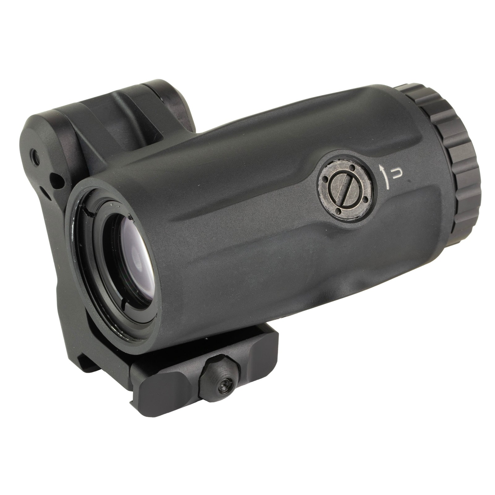Unity Tactical FAST FTC 4X Magnifier, 5.5 mm Exit Pupil, 2.6in Eye : FST-M4B
