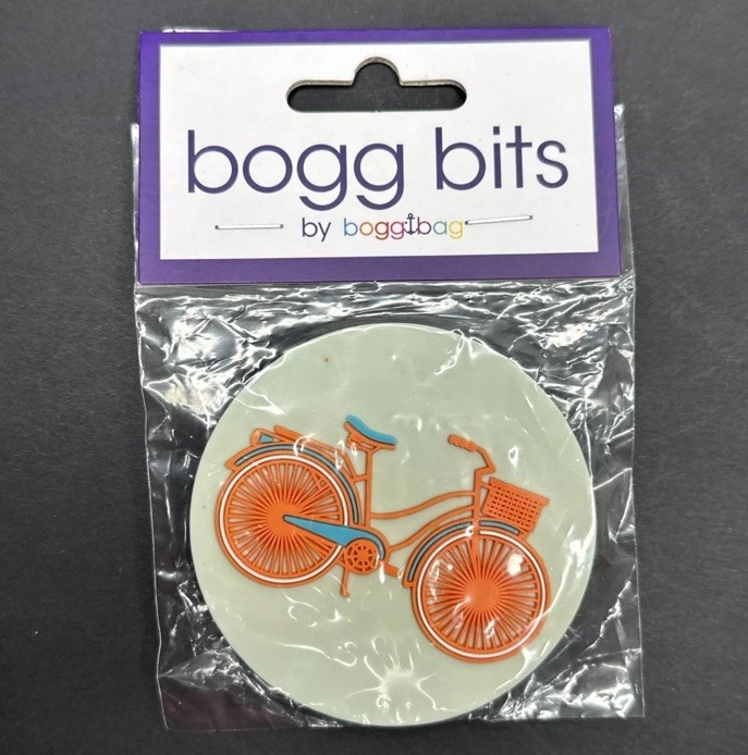 Bogg Bits - Beach Bicycle - Original Bogg Bag Charm - NEW