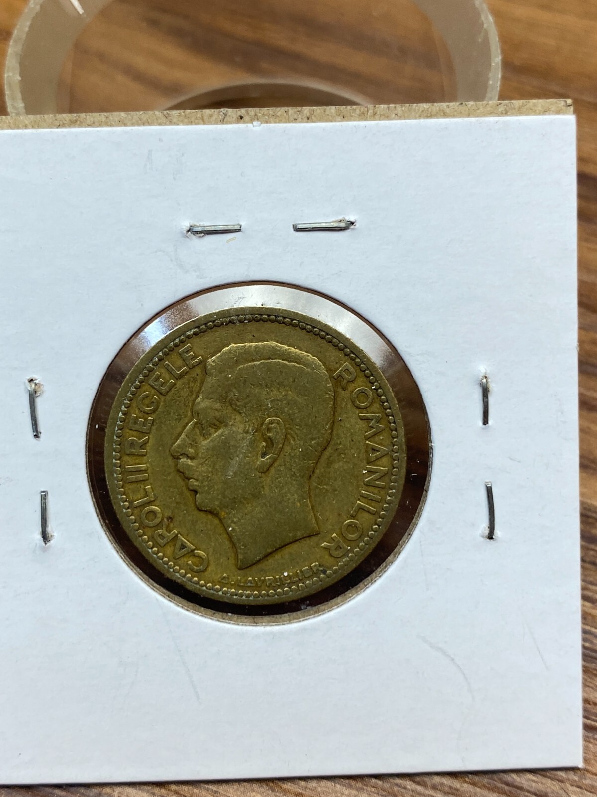STORAGE UNIT FIND 1930 Romania 10 Lei Coin