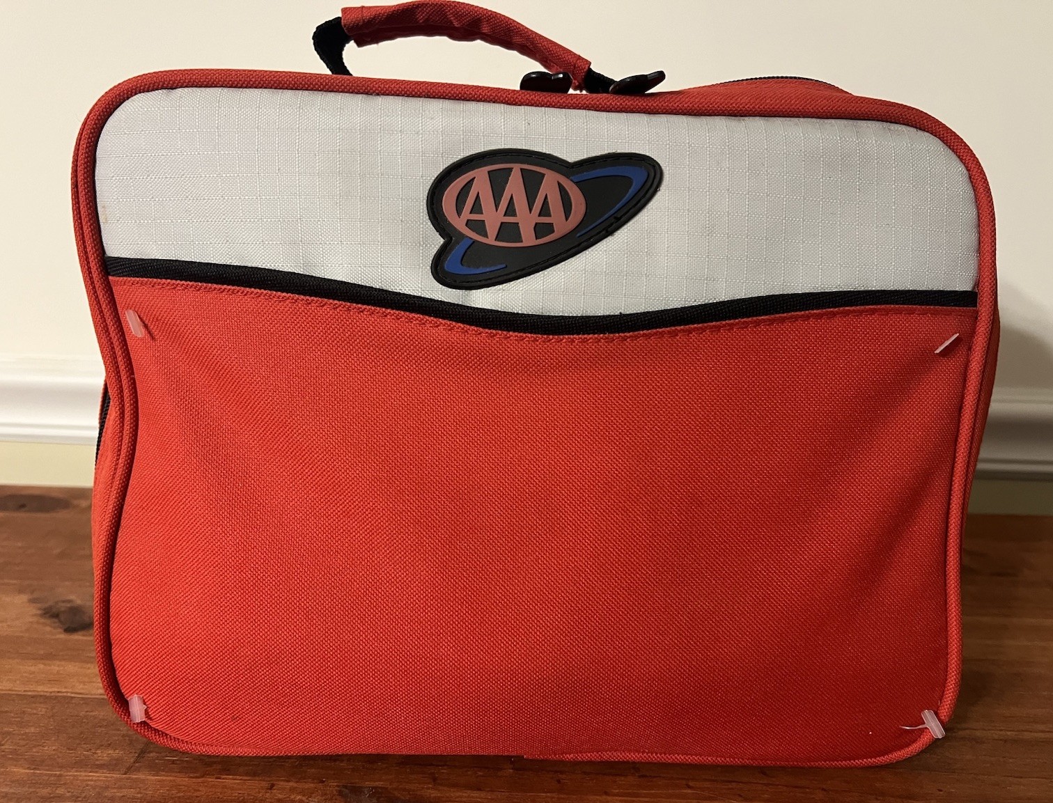 First Aid AAA Excursion Road Kit  W/ Jumper Cables, Flashlight, First Aid, Etc.