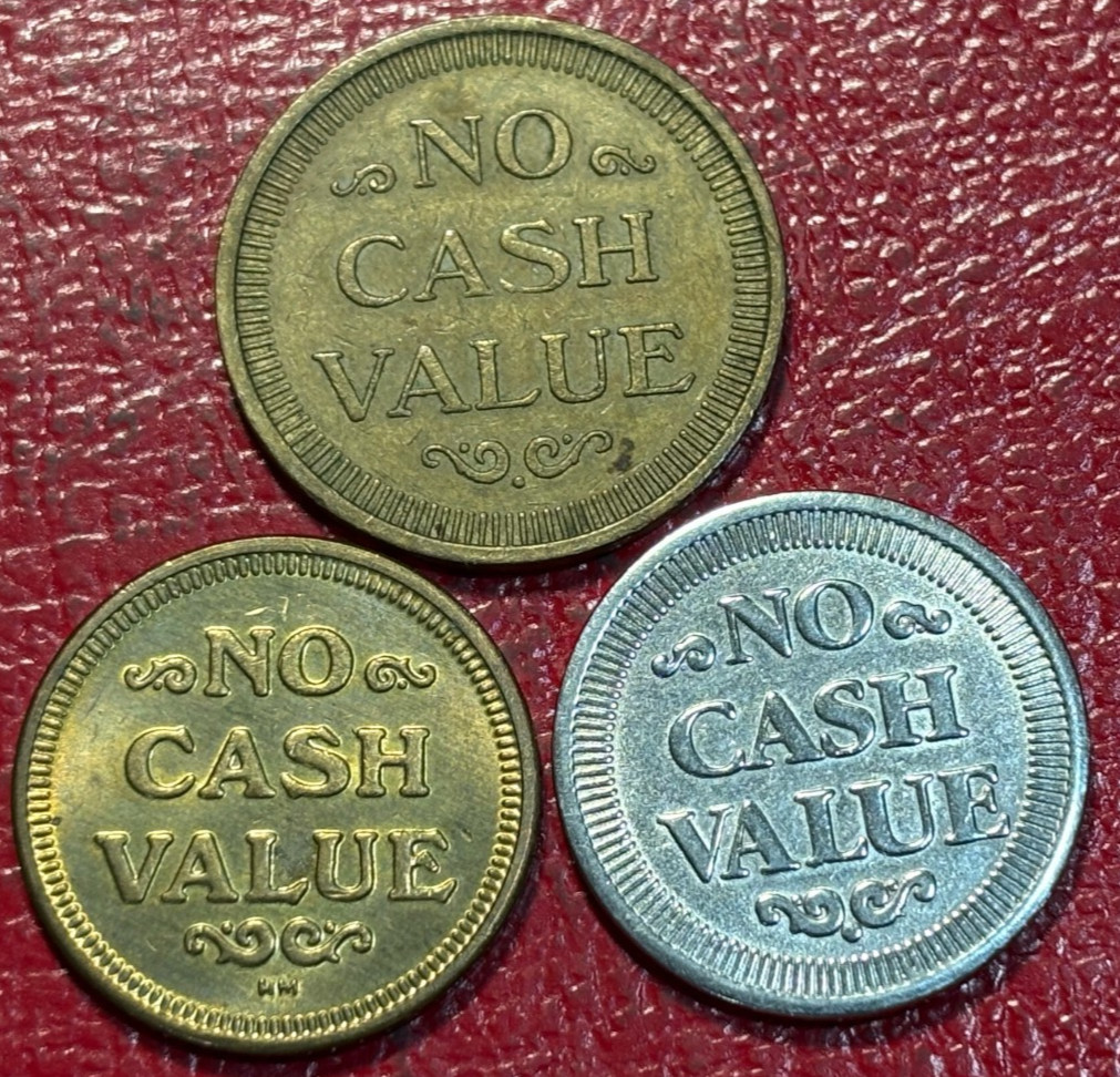 3 EAGLE / NO CASH VALUE TOKENS-MAR052
