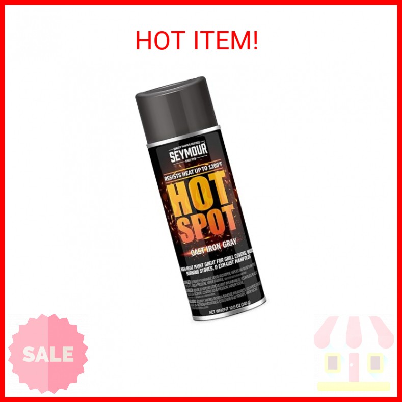 Seymour 16-2668 Automotive Specialties Spray Paint, Cast Iron Gray 12 Ounce (Pac