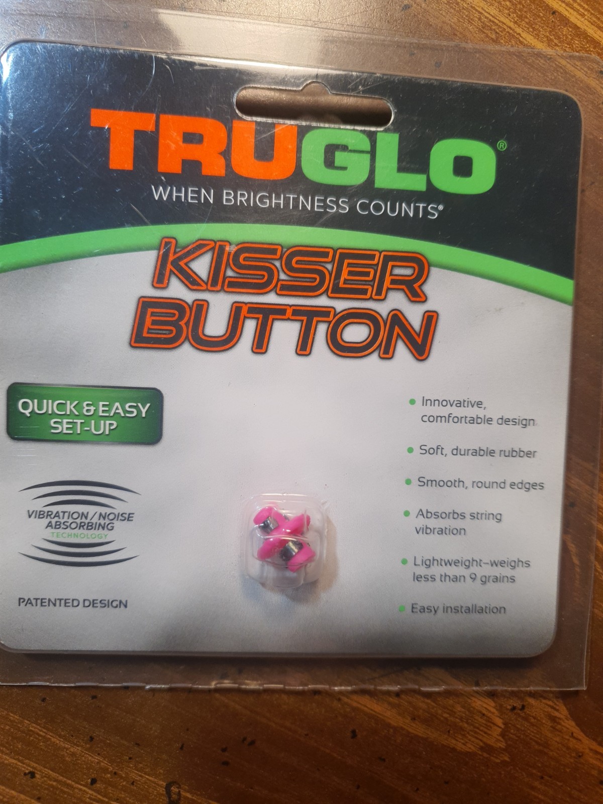 TruGlo Kisser Button Pink