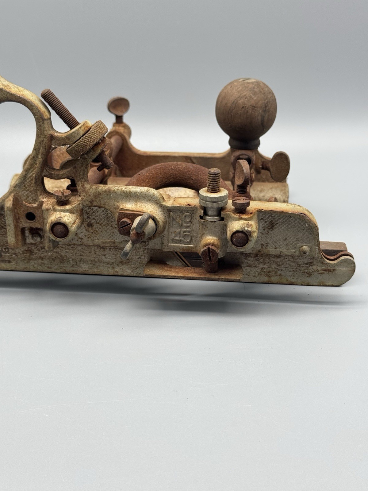 Antique Stanley Rule & Level No 45 Combination Molding Plane
