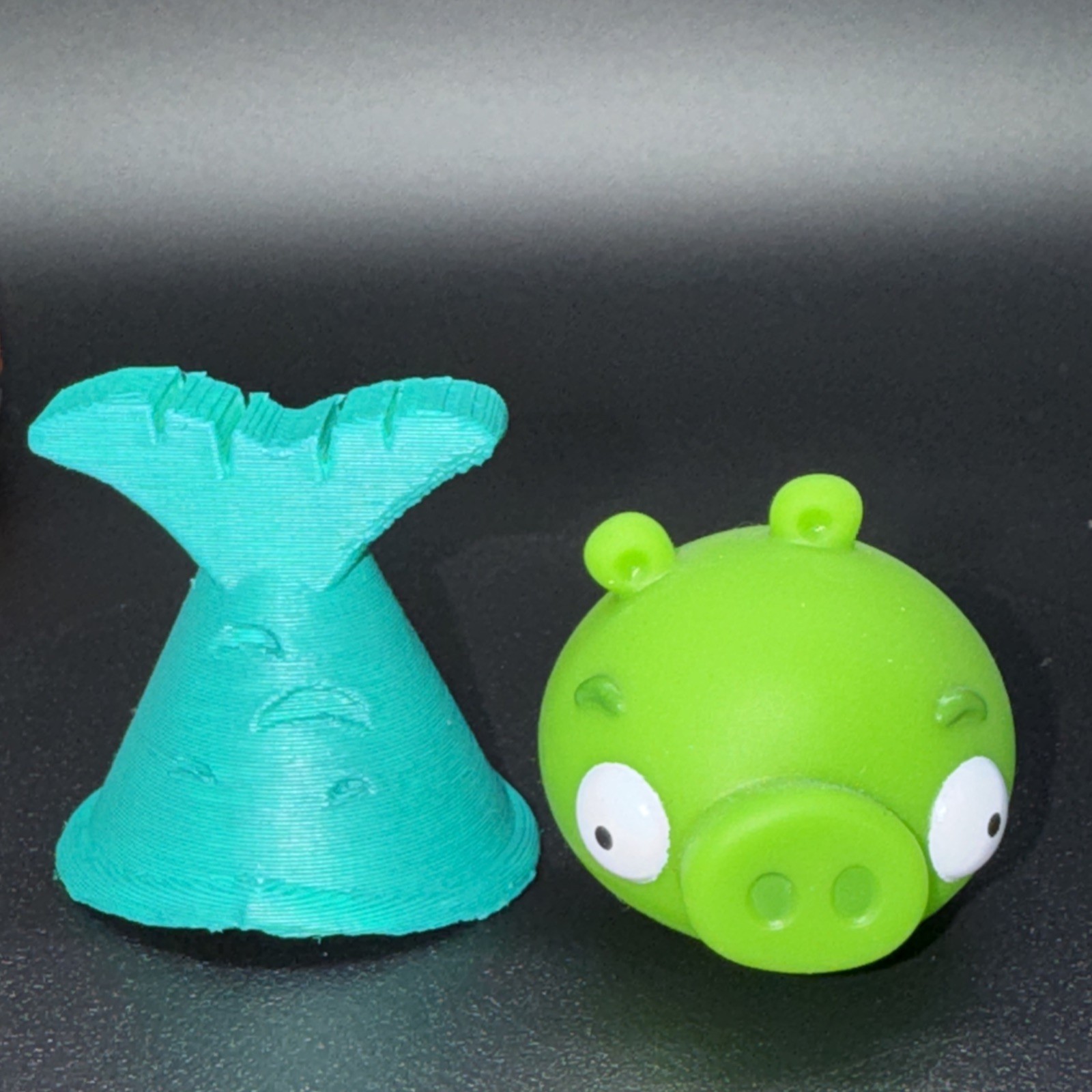 Angry Birds Mattel CUSTOM Piglantis Fish Tail Hat Accessory READ
