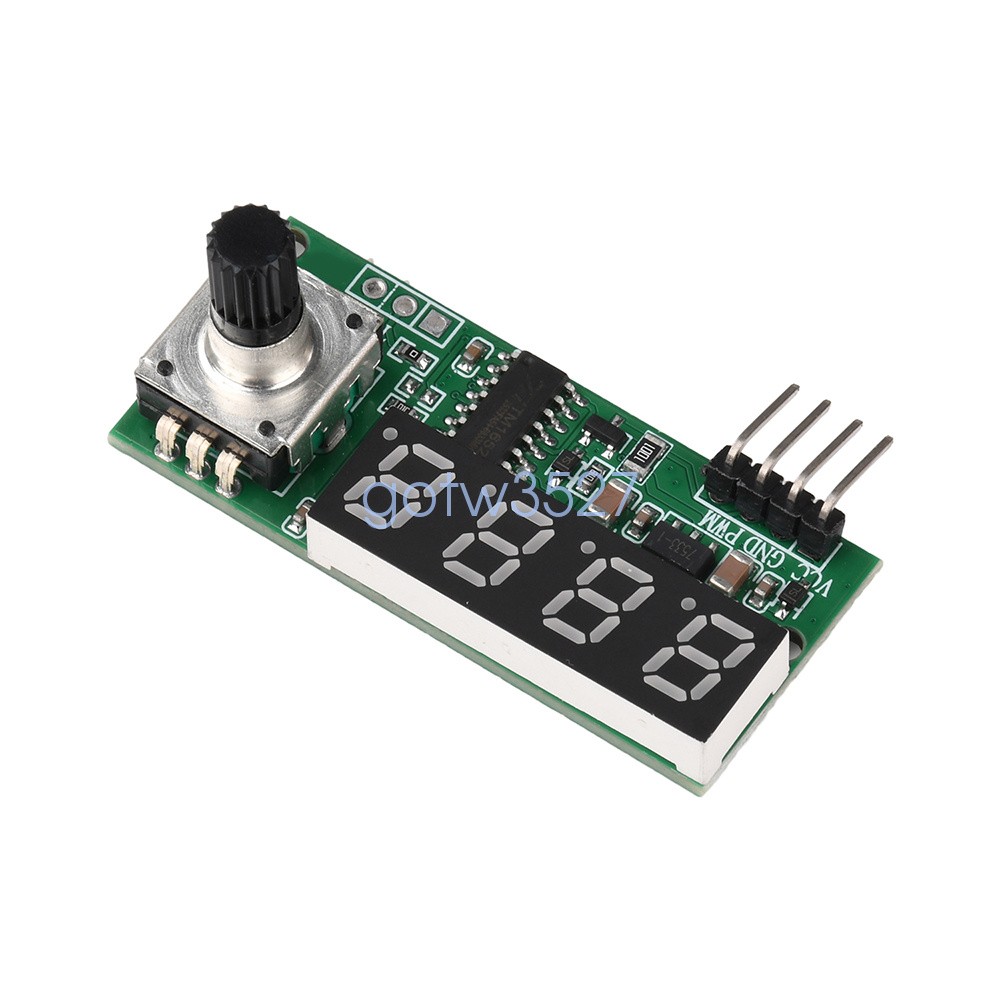 Adjustable PWM Pulse Frequency Duty Cycle Digital Square Wave Signal Generator