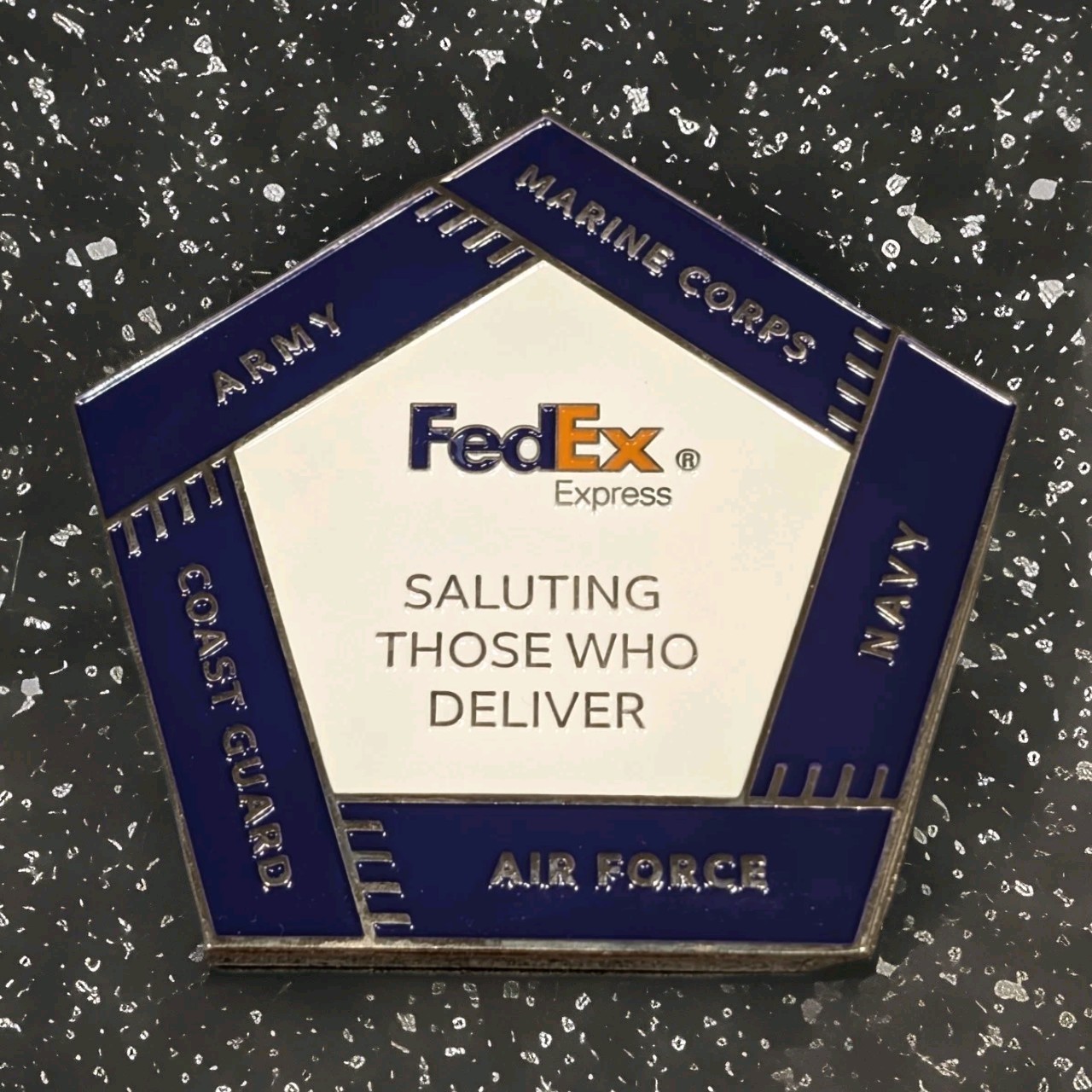FEDEX Federal Express Military Appreciation Paperweight