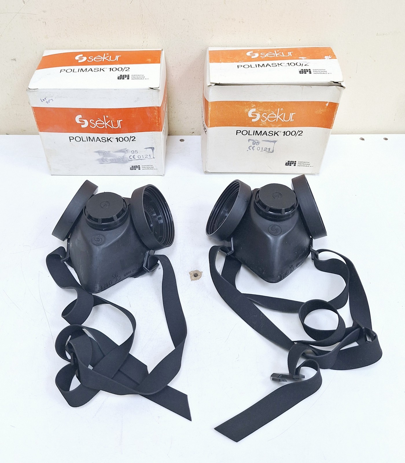 Sekur POLIMASK 100/2 Protective Mask (Lot of 2 pcs)