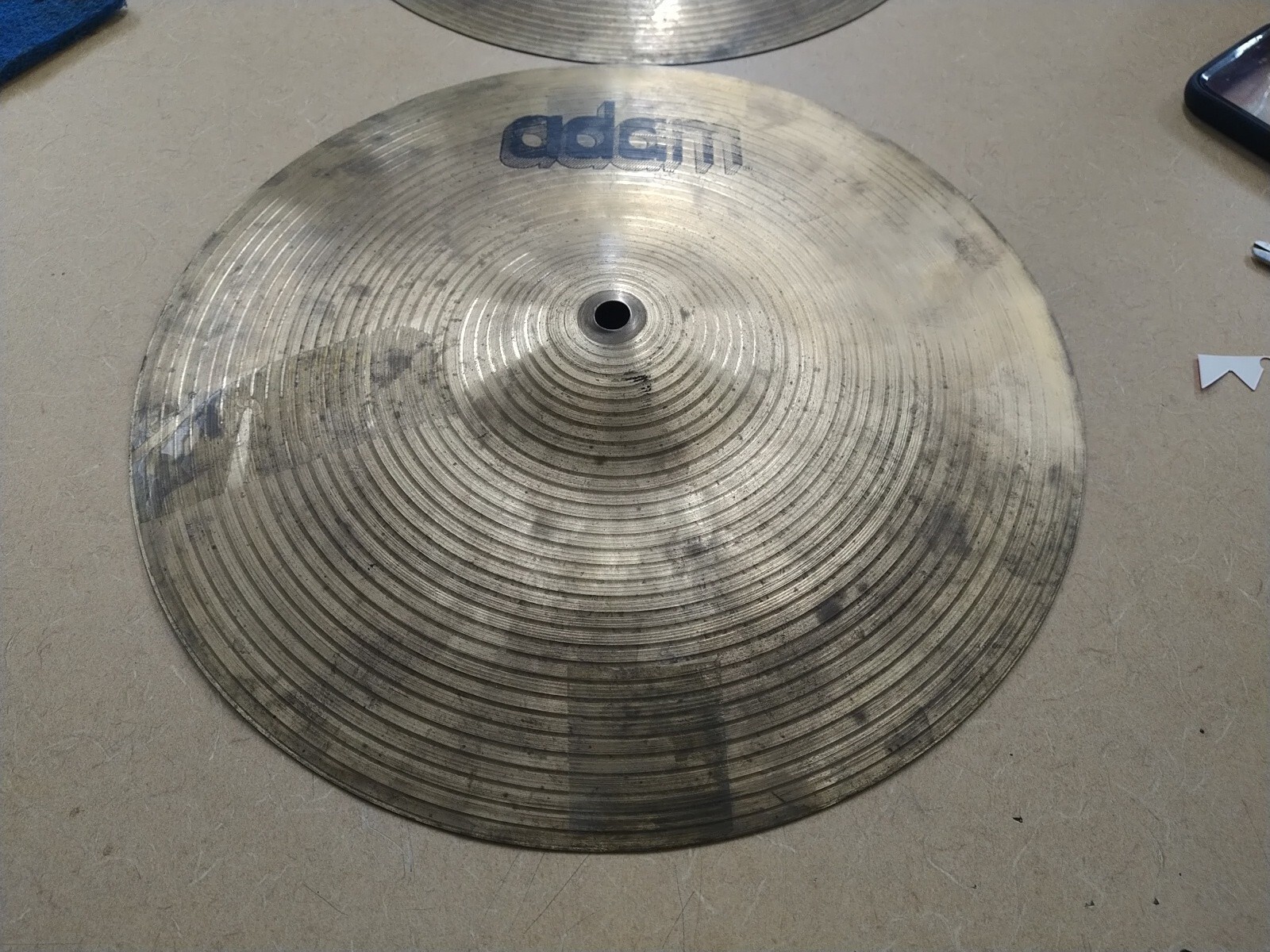 SET OF 2 ADAM PERCUSSION CYMBALS 14"