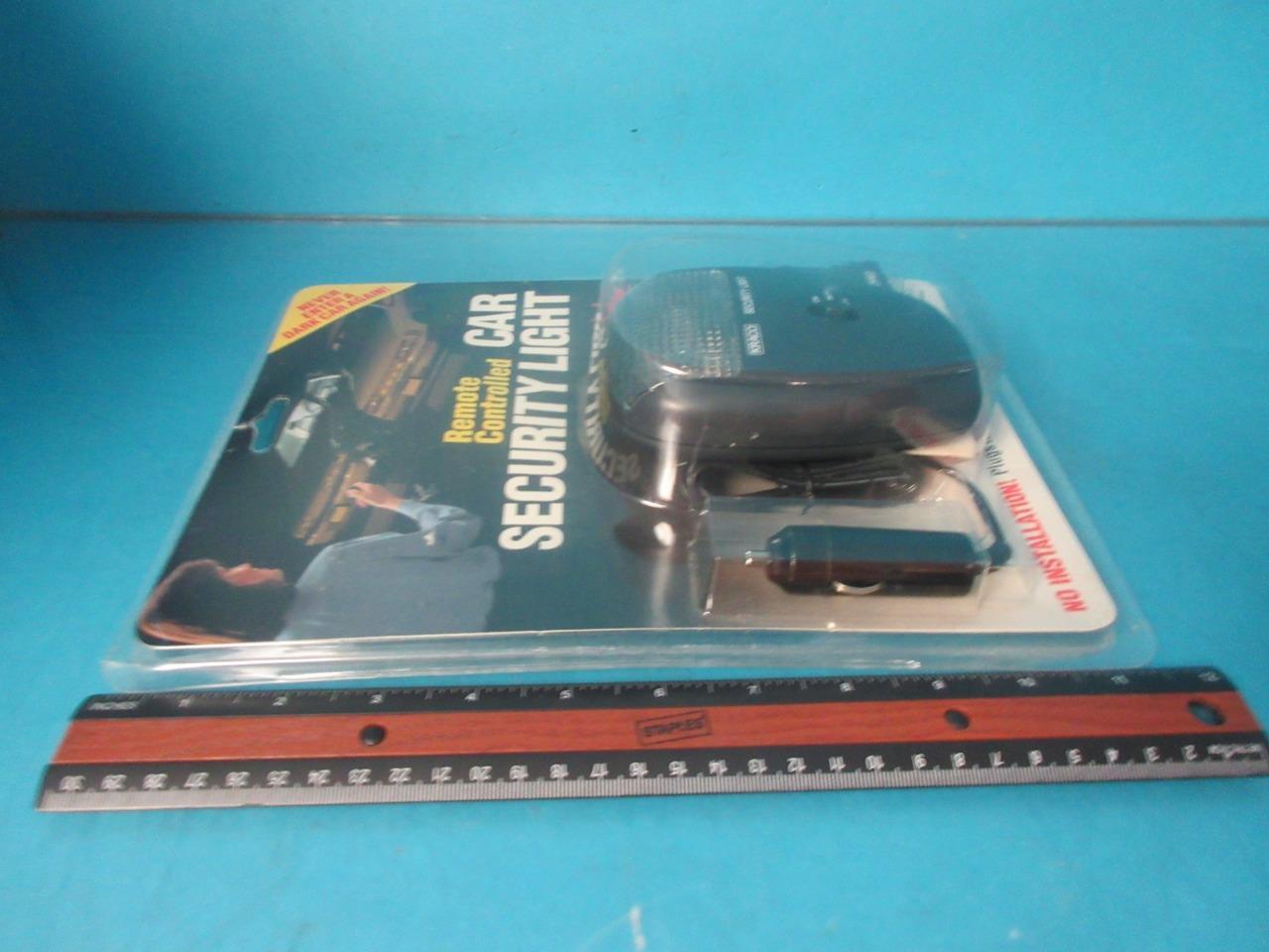 NEW CAR SECURITY LIGHT REMOTE CONTROLLED KRACO KMS-014 Light 50 FEET AWAY