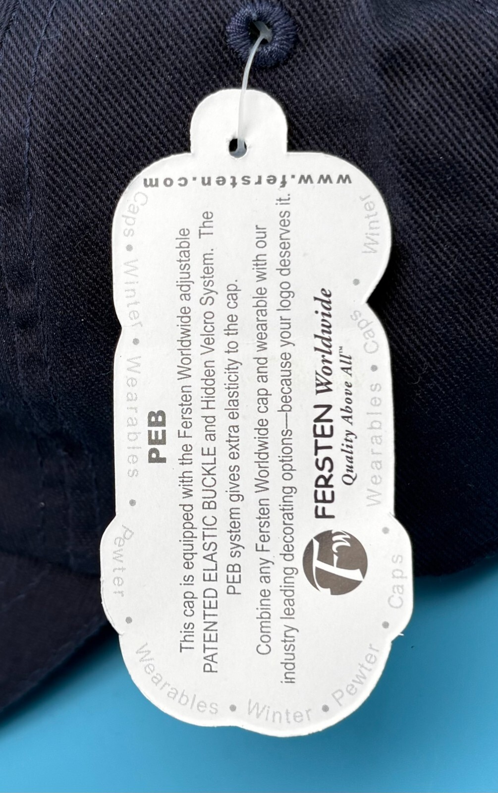 NEW! Baseball/Golf/Fishing Hat - US Reel - Blue - Size: Adult Adjustable - PEB