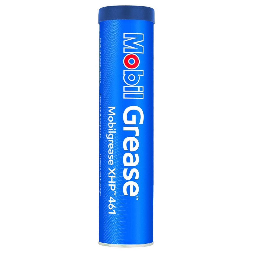 MOBIL 122180 Multipurpose Grease,Blue,13.7 oz,PK10 807HG4