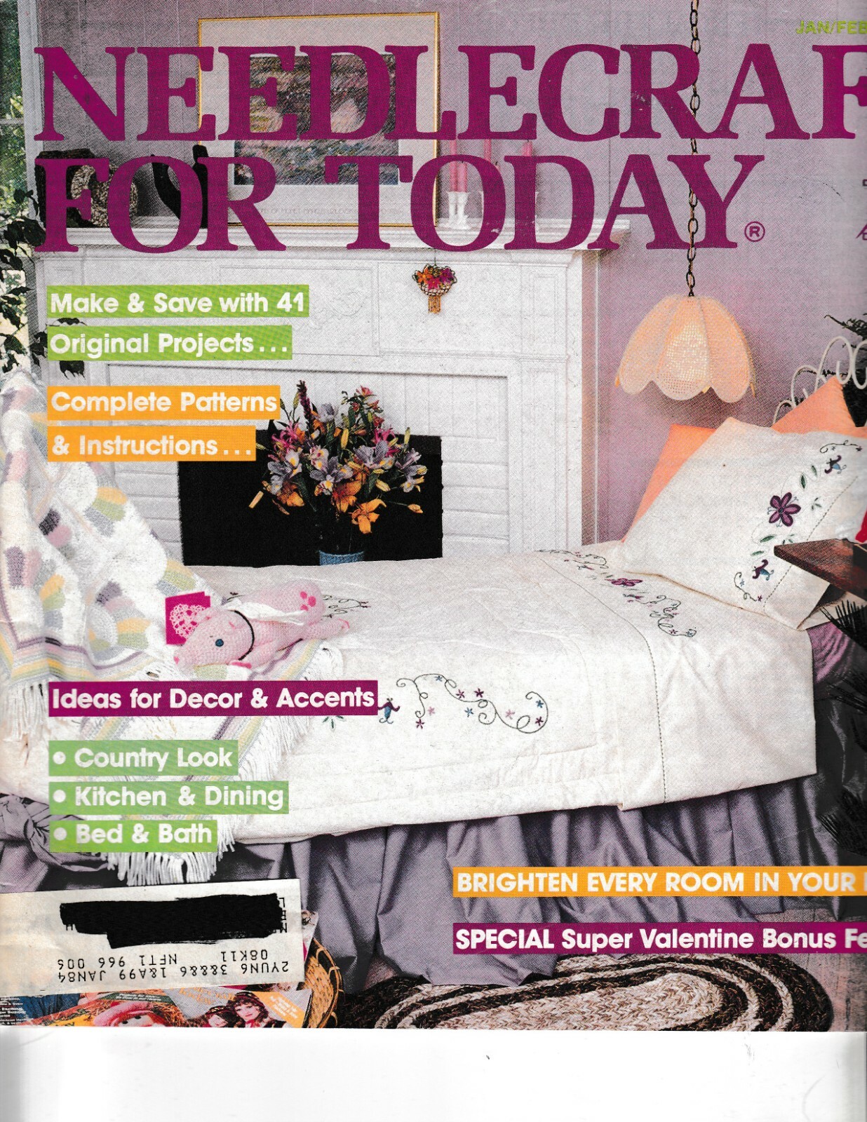 Needlecraft For Today Magazine | January/February 1984