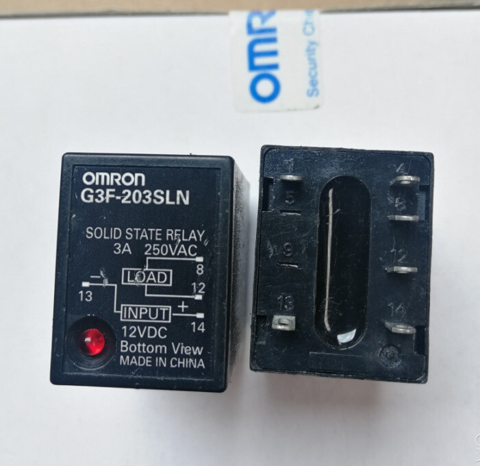 1PC Omron G3F-203SLN G3F203SLN 12VDC Relay -New