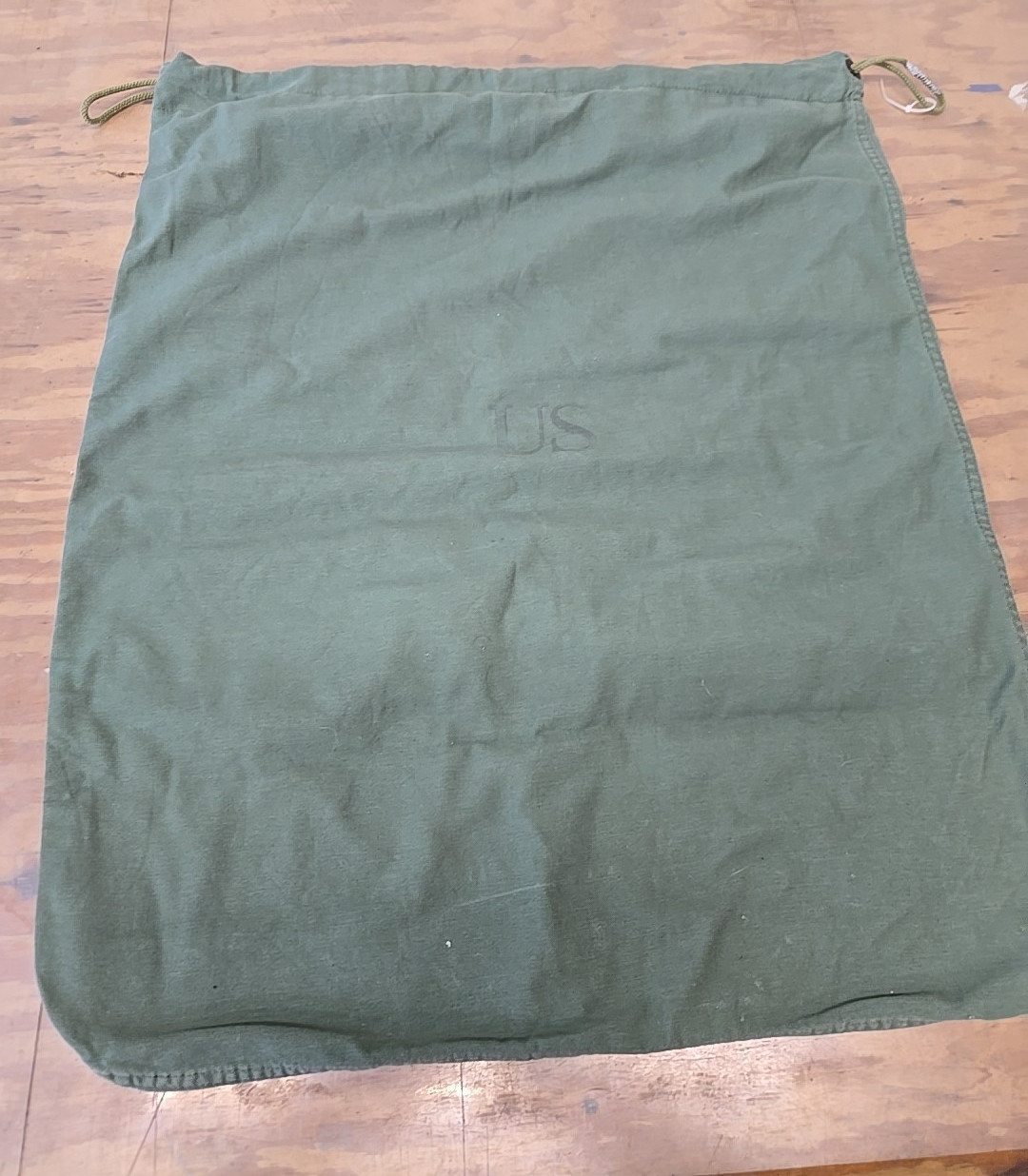 Not so Salty USGI Military Barracks Cotton Laundry Bag Green