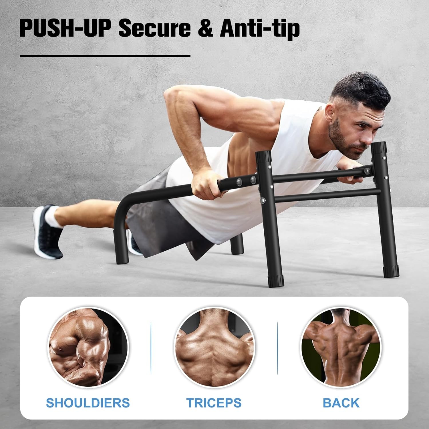 Heavy Duty Dip Station Stand