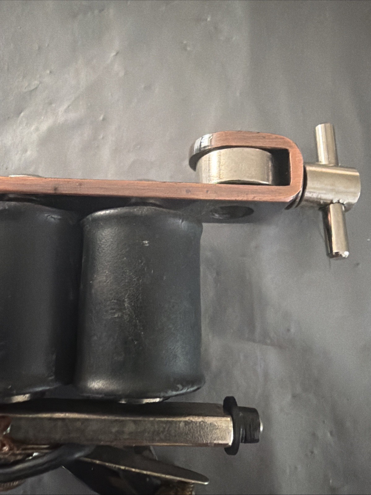 Vintage brass- Framed 10-wrap coil Tattoo Machine Used